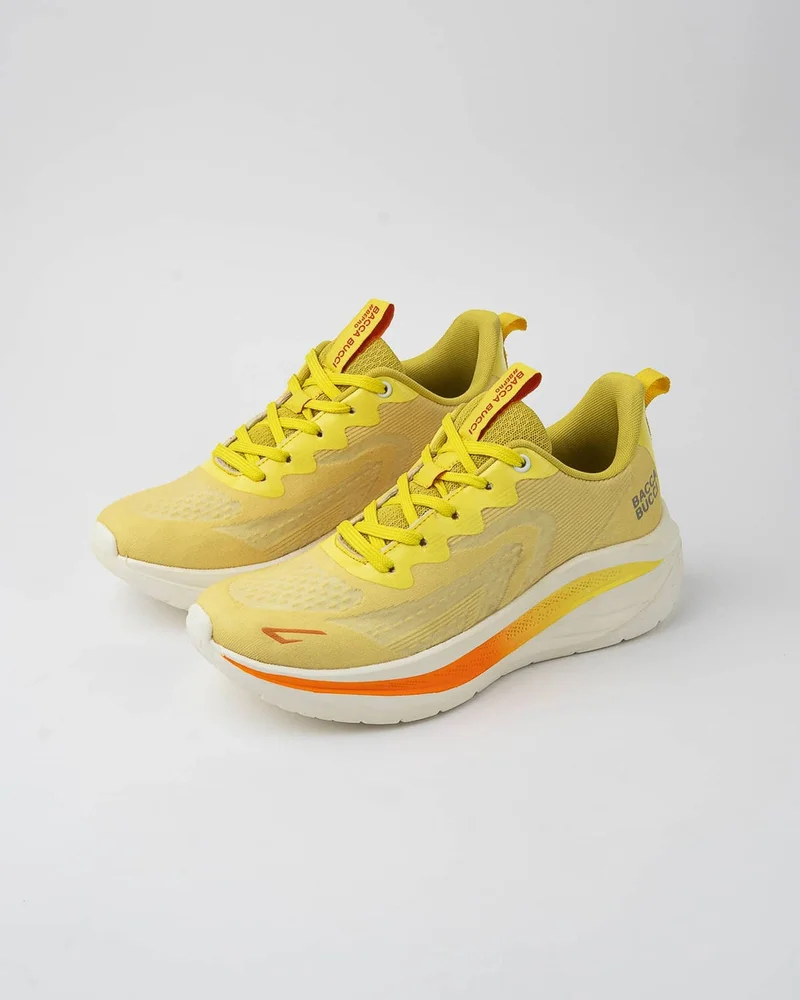 Bacca Bucci Yellow SPEED PRO Athleisure Running Shoes for Men | Best Price UAE